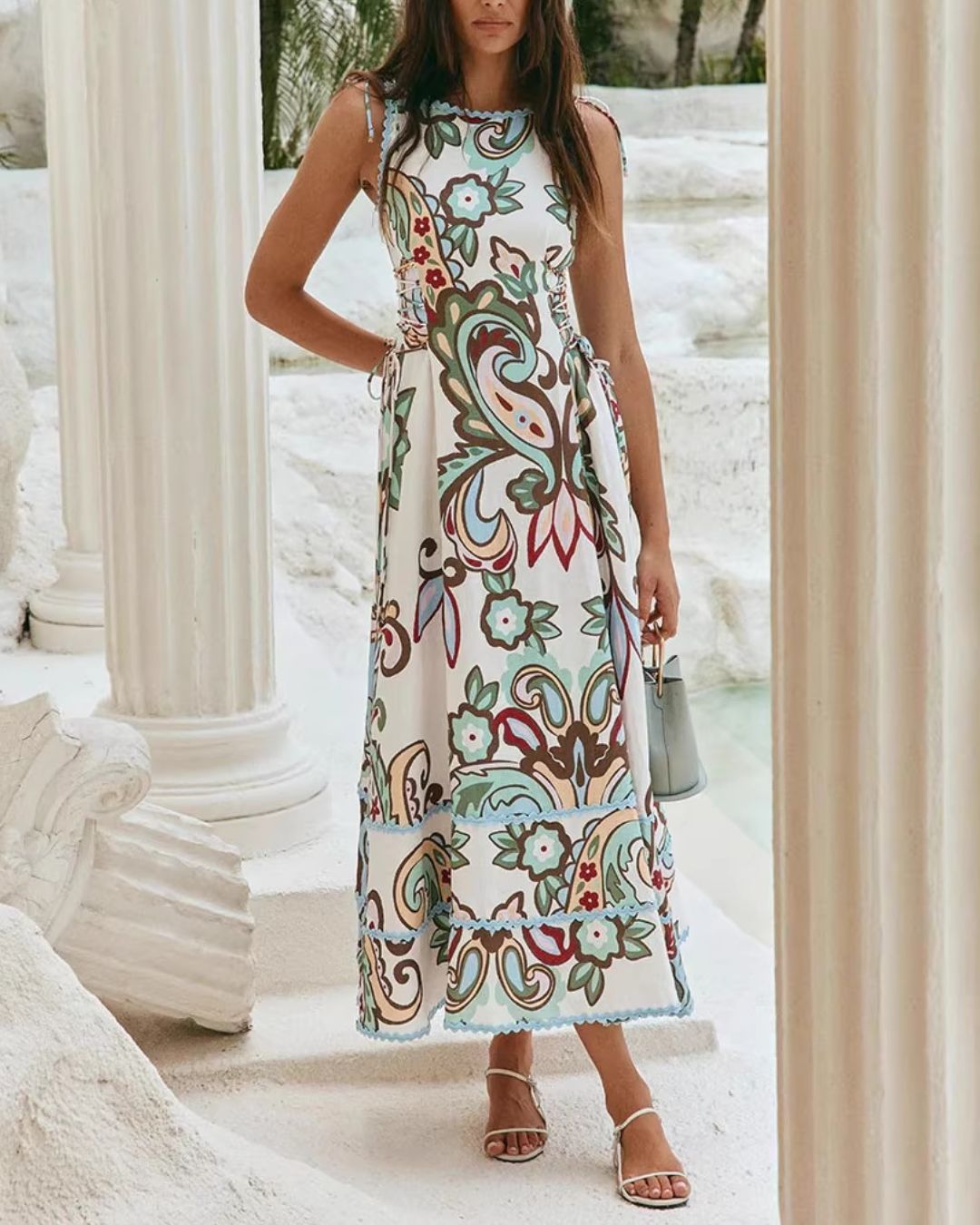 Curvvvy® Salt Lake Oasis Maxi Dress – Paradesios