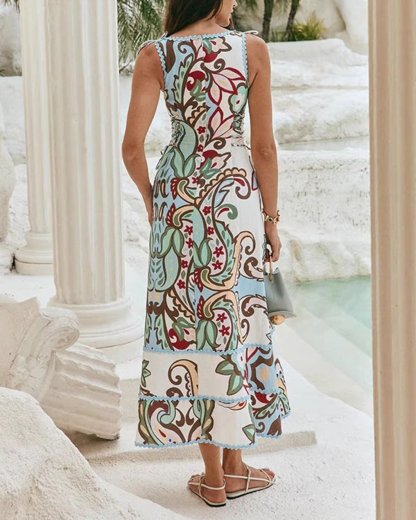 Curvvvy® Salt Lake Oasis Maxi Dress – Paradesios