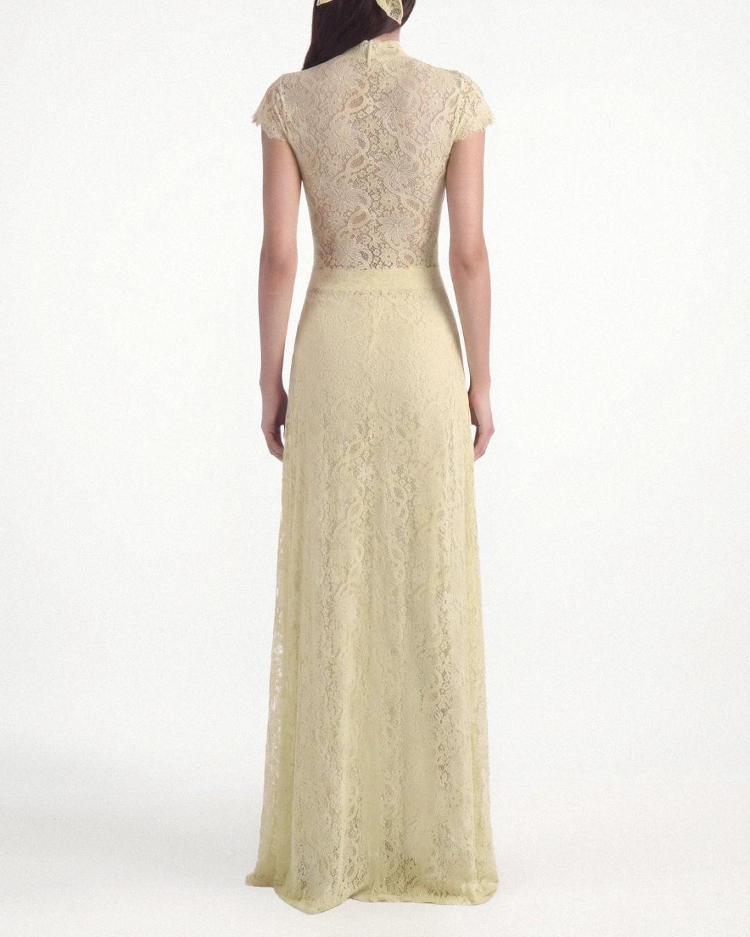 Curvvvy® Elegant Lace Ensemble High Neck Intricate Lace Cut-Out Set