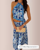 Dark Blue Floral