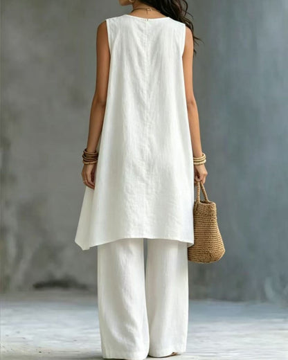 Curvvvy® Boho Draped Two-Piece Set