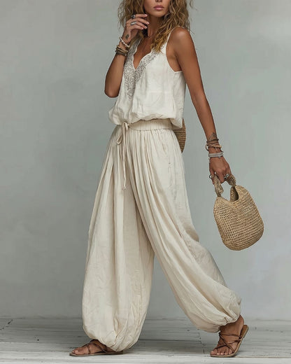 Curvvvy® Dawn - Two-Piece Lace Boho Outfit Set