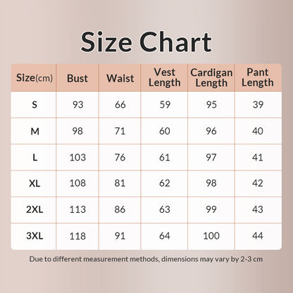 Curvvvy™ Women's 3-Piece Cotton Linen Lounge Set