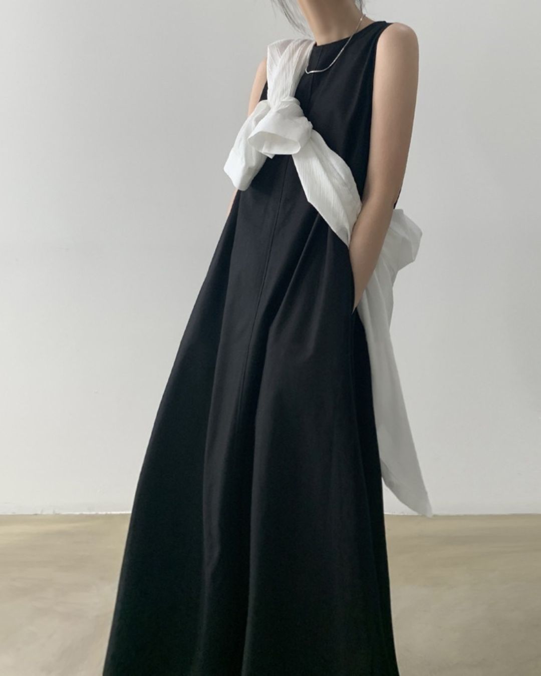 Curvvvy™ Chic Loose Fit Tank Dress Sleeveless Maxi Dresses
