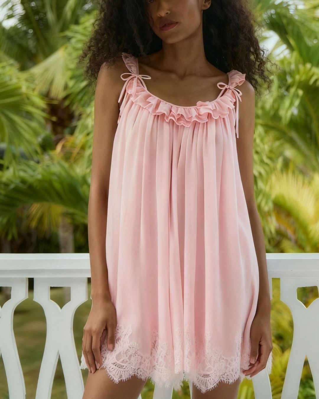 Curvvvy™ Cecilia Lace Mini Dress