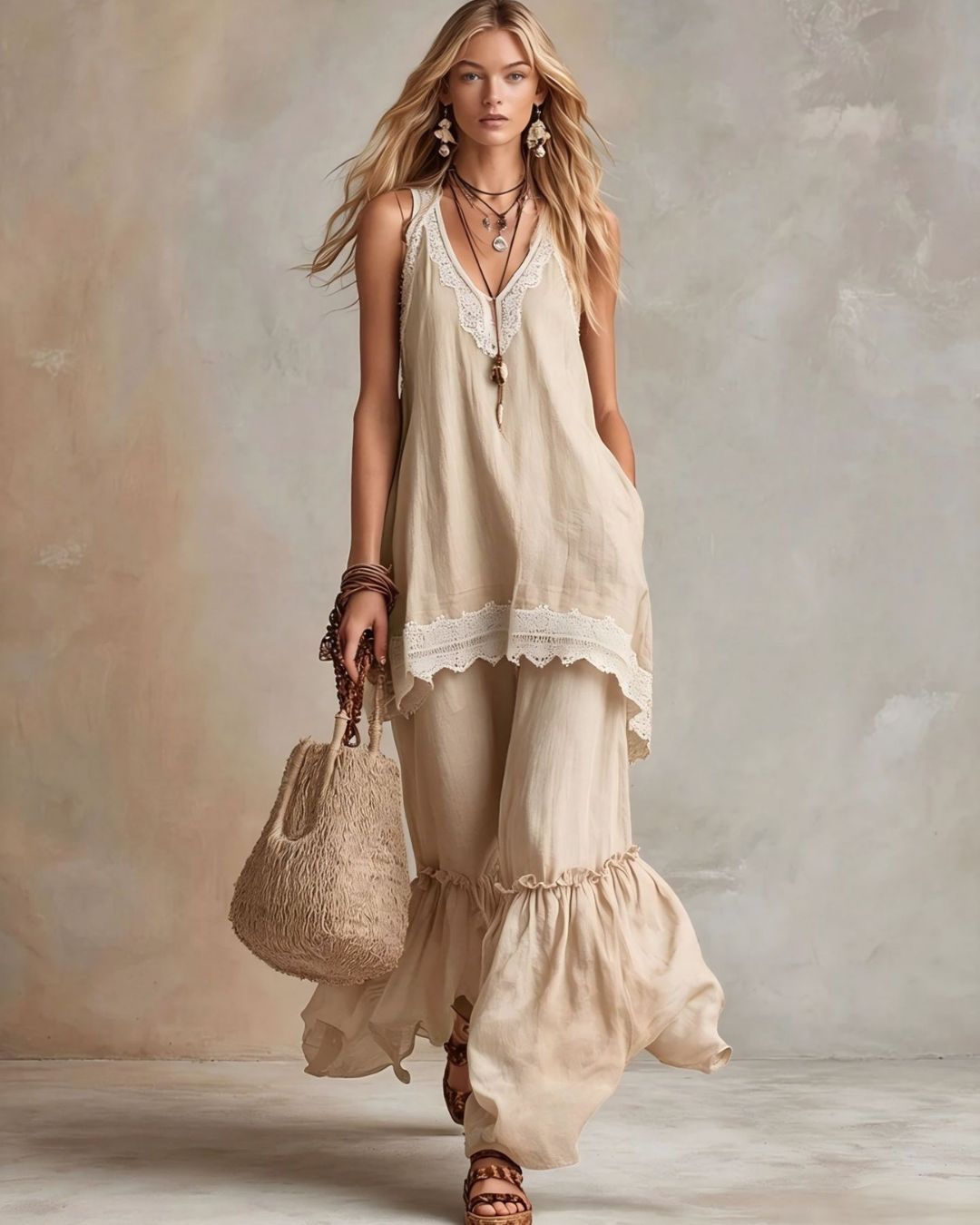Curvvvy™ Ruffle Hem Set