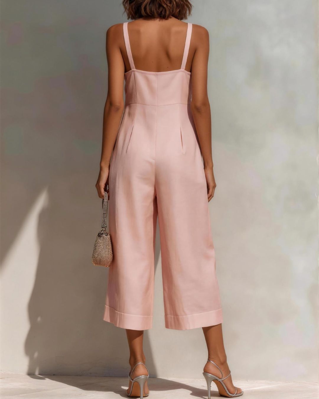 Curvvvy™ Elegant Relaxed Wide Leg Jumpsuit