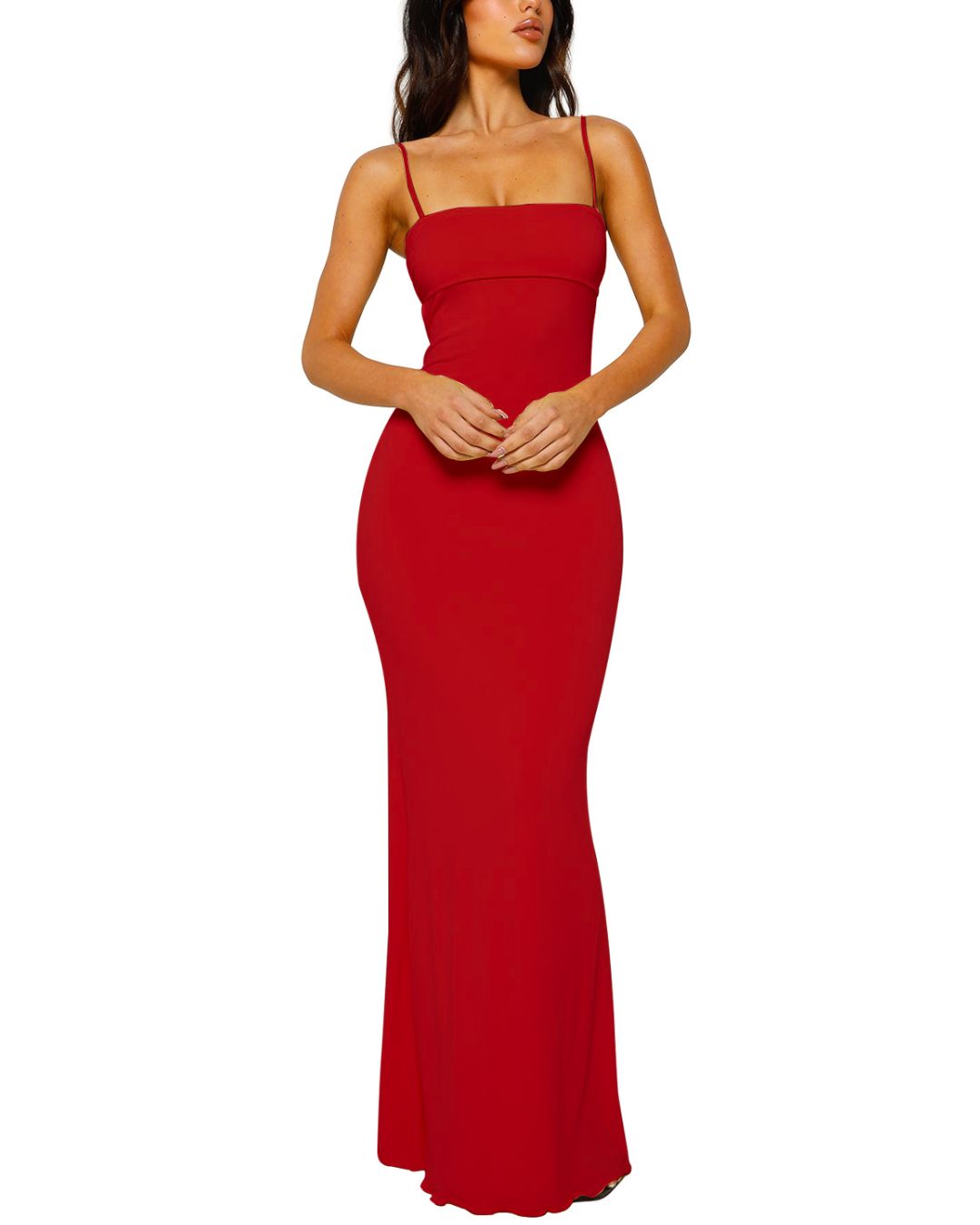 Curvvvy™ Cut Out Strap Maxi Dress