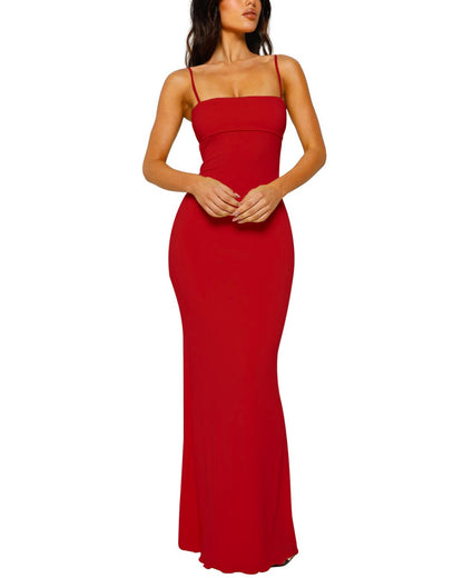 Curvvvy™ Cut Out Strap Maxi Dress