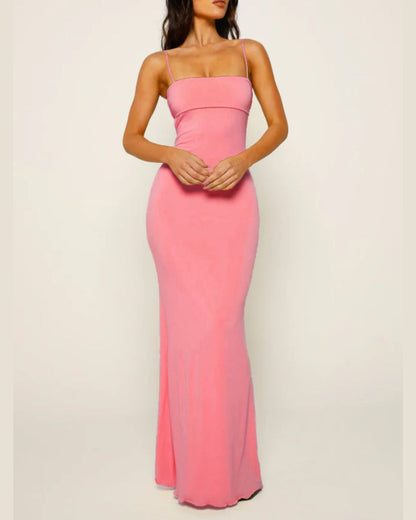 Curvvvy™ Cut Out Strap Maxi Dress