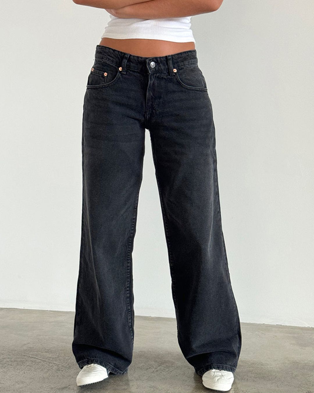Curvvvy™ Wash Multi Mid Rise Straight Leg Jeans