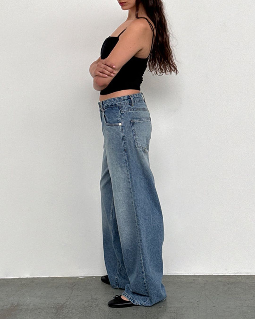 Curvvvy™ Wash Multi Mid Rise Straight Leg Jeans