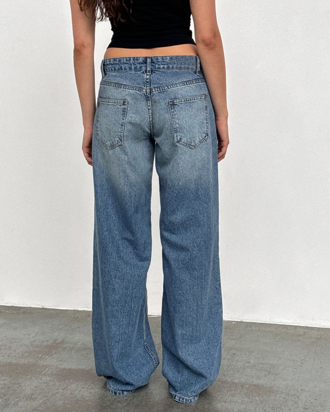 Curvvvy™ Wash Multi Mid Rise Straight Leg Jeans