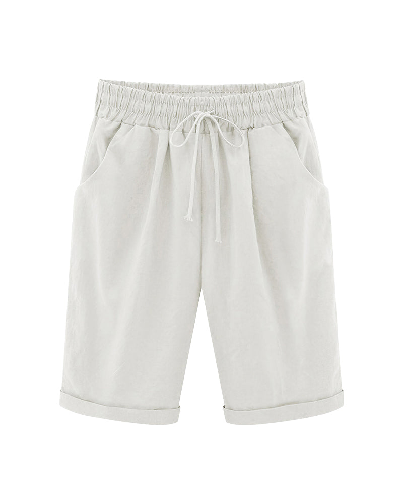 Curvvvy™ Casual Summer Loose Fit Shorts with Drawstring