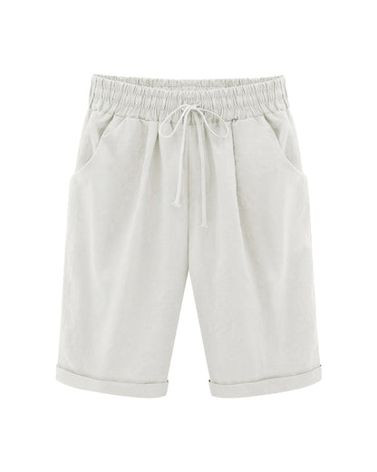 Curvvvy™ Casual Summer Loose Fit Shorts with Drawstring