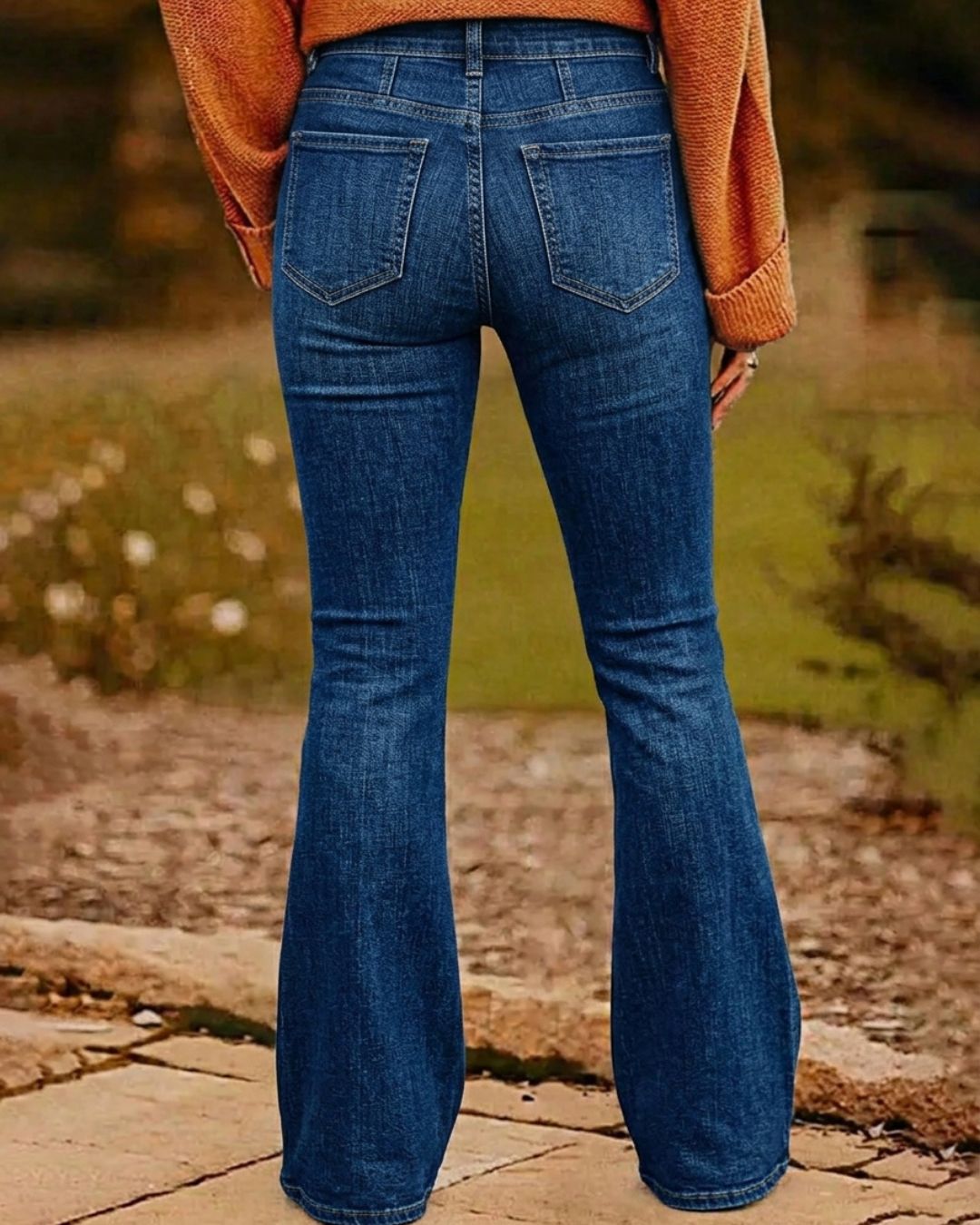 Curvvvy™ Jeans Svasati Vita Alta Lavaggio Chiaro