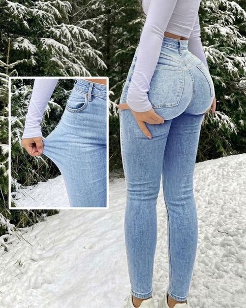 Curvvvy™ Jeans Skinny Stretch Slim Fit con Ricami