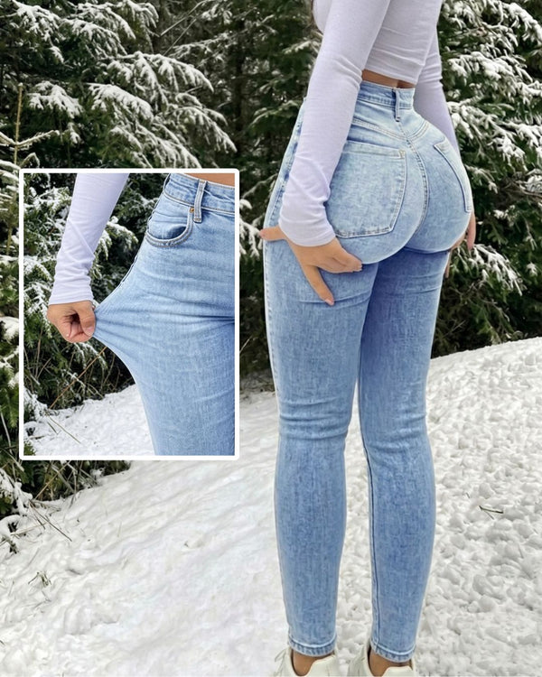 Curvvvy™ Jeans Skinny Stretch Slim Fit con Ricami