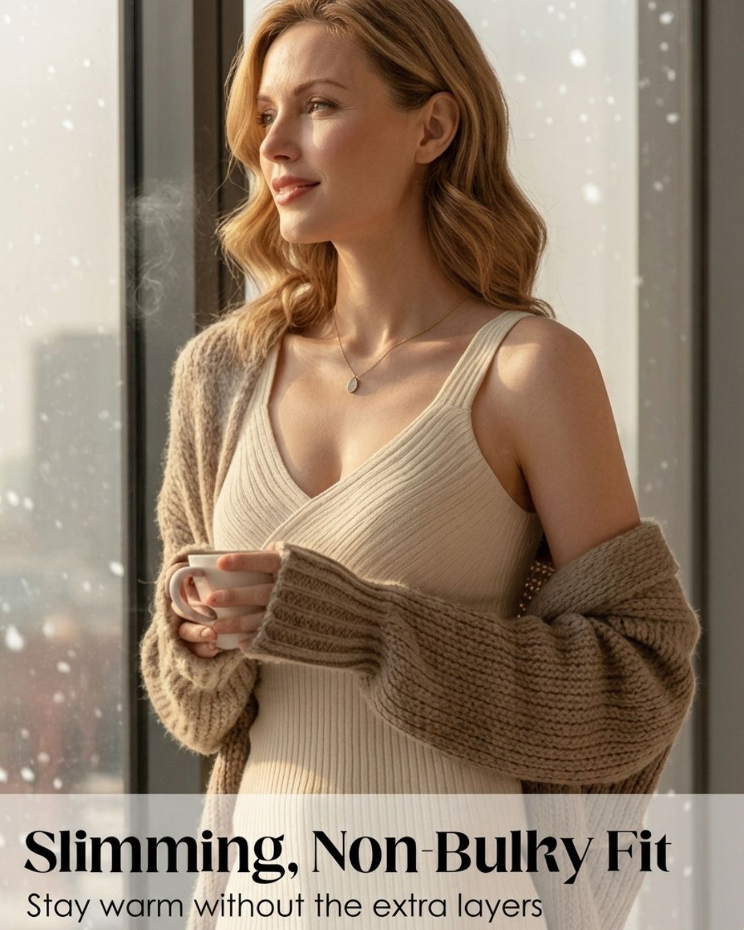 Curvvvy™ Thermal Built-in Bra Tank Top