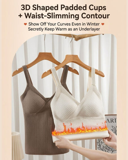 Curvvvy™ Thermal Built-in Bra Tank Top