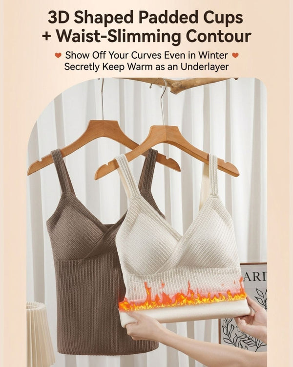 Curvvvy™ Thermal Built-in Bra Tank Top