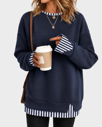 Striped Navy