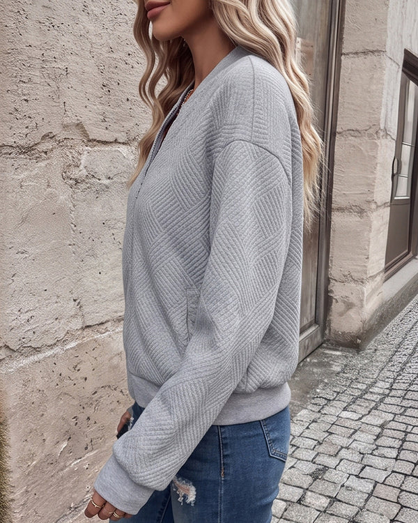 Curvvvy™ Leichte Windbreaker-Jacke mit Kapuze