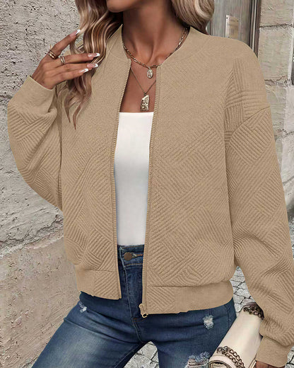 Curvvvy™ Leichte Windbreaker-Jacke mit Kapuze