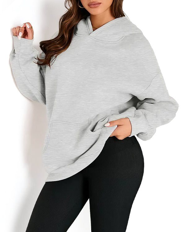 Curvvvy™ Gestreiftes Langarm-Oberteil mit Rundhalsausschnitt im Color-Block-Design