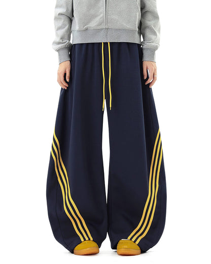 Curvvvy™ Pantalon d'Intérieur Fluide à Jambe Large et Cordon de Serrage