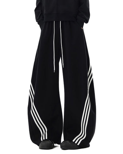 Curvvvy™ Pantalon d'Intérieur Fluide à Jambe Large et Cordon de Serrage