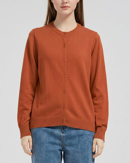 Curvvvy™ Maglione in maglia con colletto polo – Pullover morbido con mezza abbottonatura