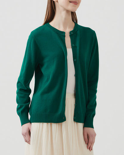 Curvvvy™ Maglione in maglia con colletto polo – Pullover morbido con mezza abbottonatura