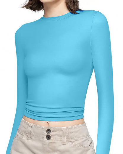 Curvvvy™ Asymmetrische Bluse mit Fledermausärmeln