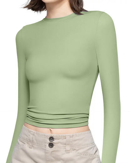Curvvvy™ Asymmetrische Bluse mit Fledermausärmeln