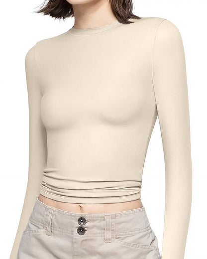 Curvvvy™ Asymmetrische Bluse mit Fledermausärmeln
