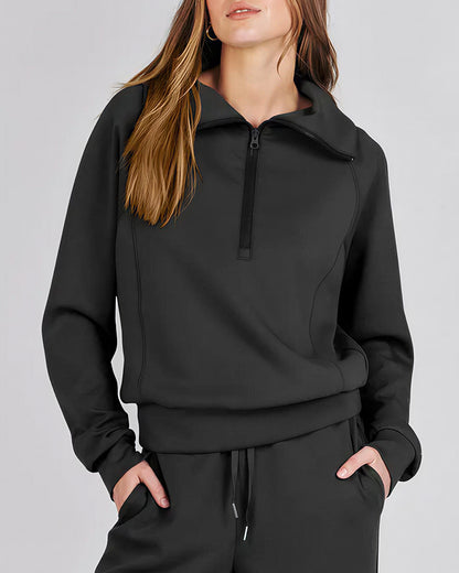Curvvvy™ Completo Casual con Top con Spalle Scoperte e Pantaloni Ampi