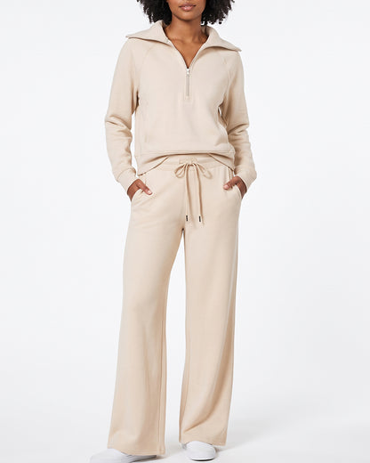 Curvvvy™ Completo Casual con Top con Spalle Scoperte e Pantaloni Ampi