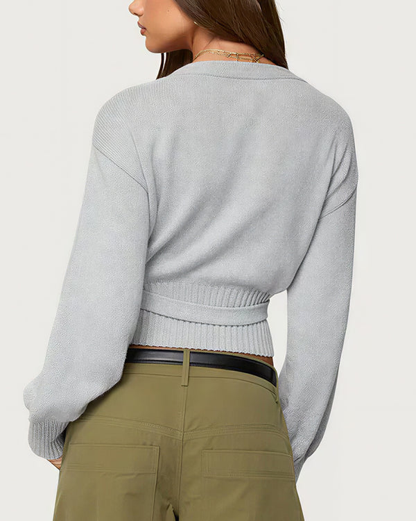 Curvvvy™ Pull d'Halloween à Manches Longues Imprimé Citrouilles & Chauves-Souris