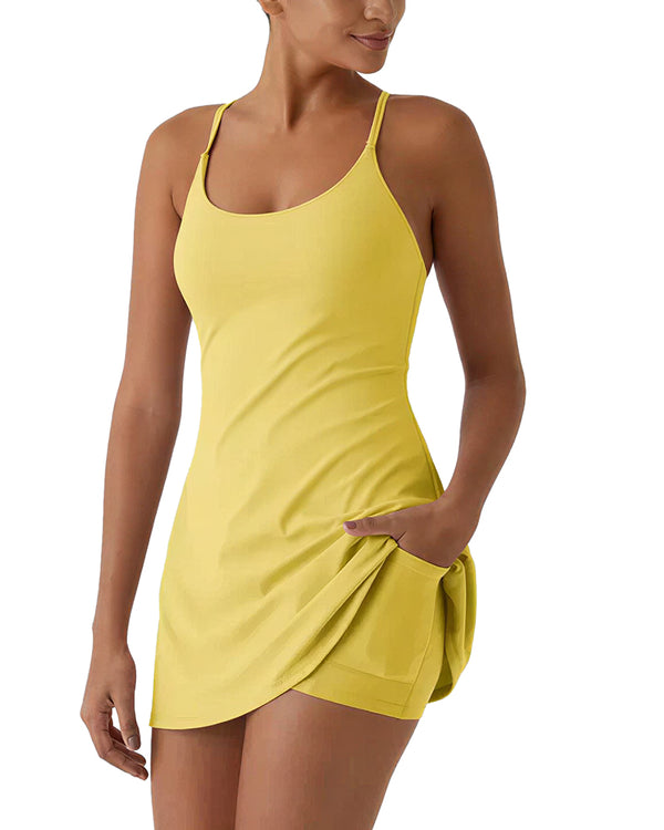 Curvvvy™ Figurbetontes Mini-Kleid mit Leopardenmuster und Trompetenärmeln