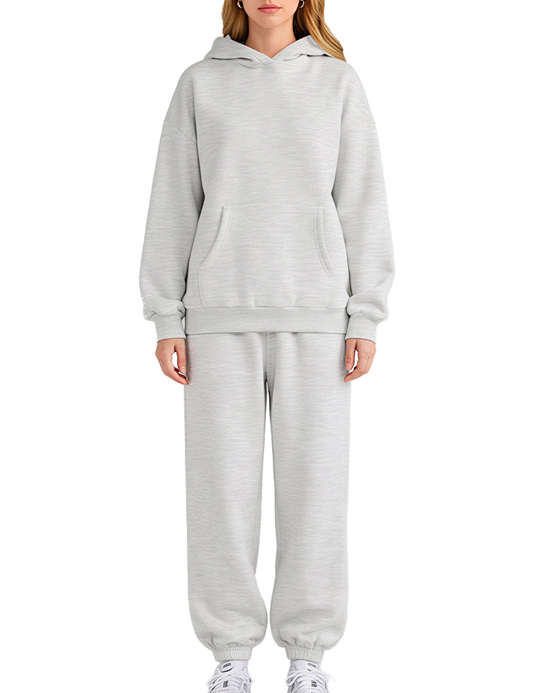 Curvvvy™ Oversized Hoodie & Jogger Lounge Set
