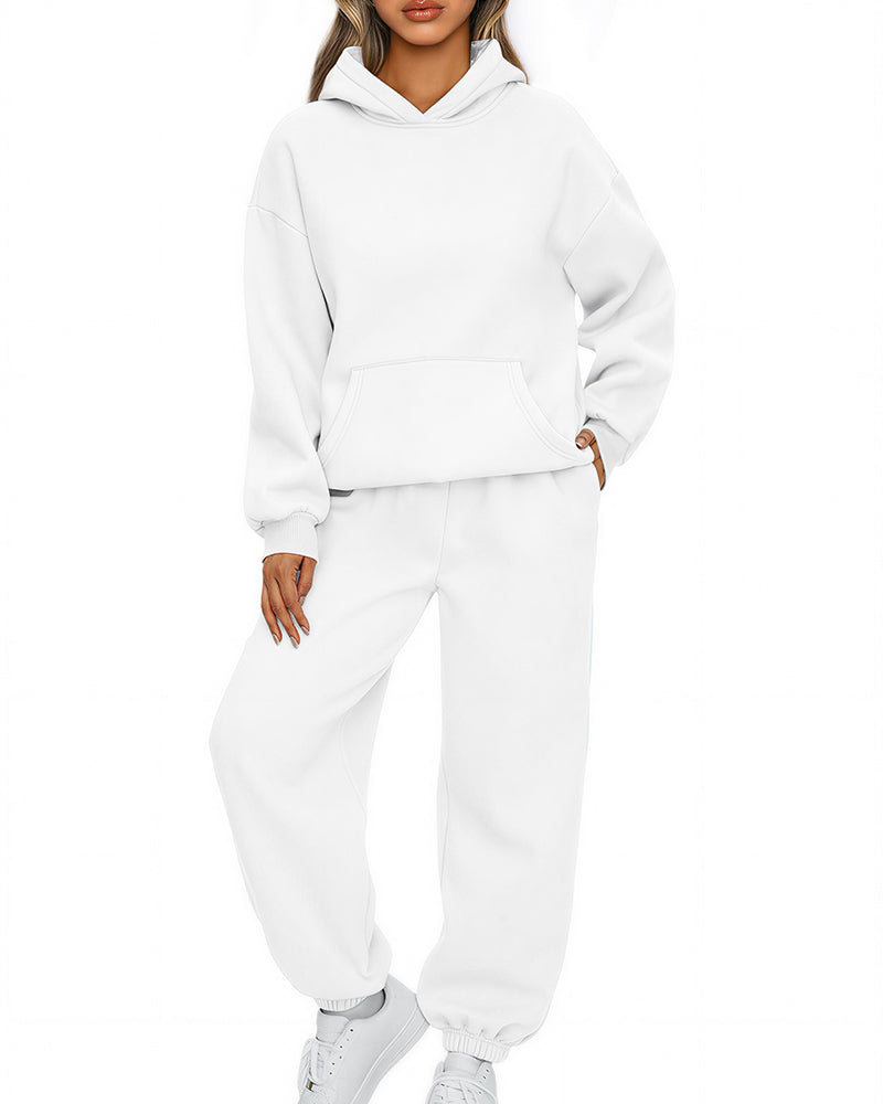 Curvvvy™ Oversized Hoodie & Jogger Lounge Set