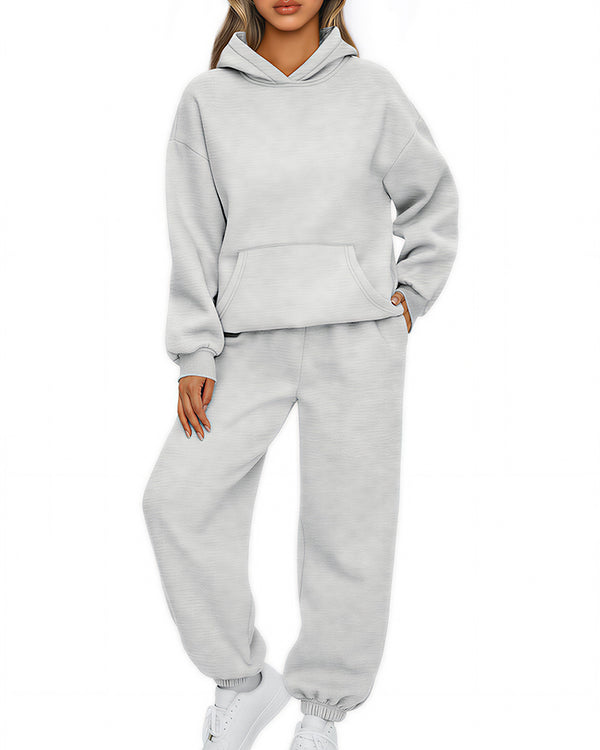 Curvvvy™ Oversized Hoodie & Jogger Lounge Set