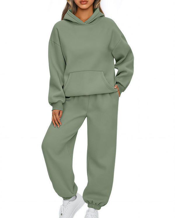 Curvvvy™ Oversized Hoodie & Jogger Lounge Set