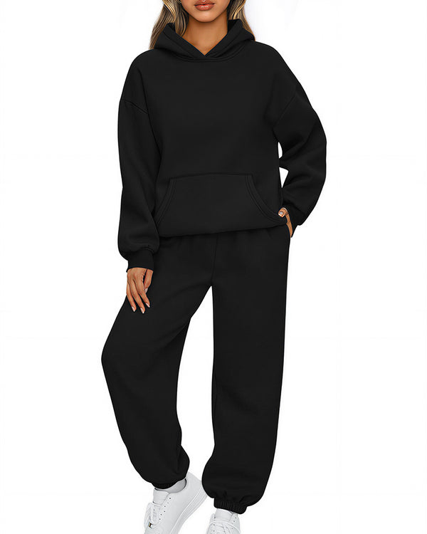 Curvvvy™ Oversized Hoodie & Jogger Lounge Set