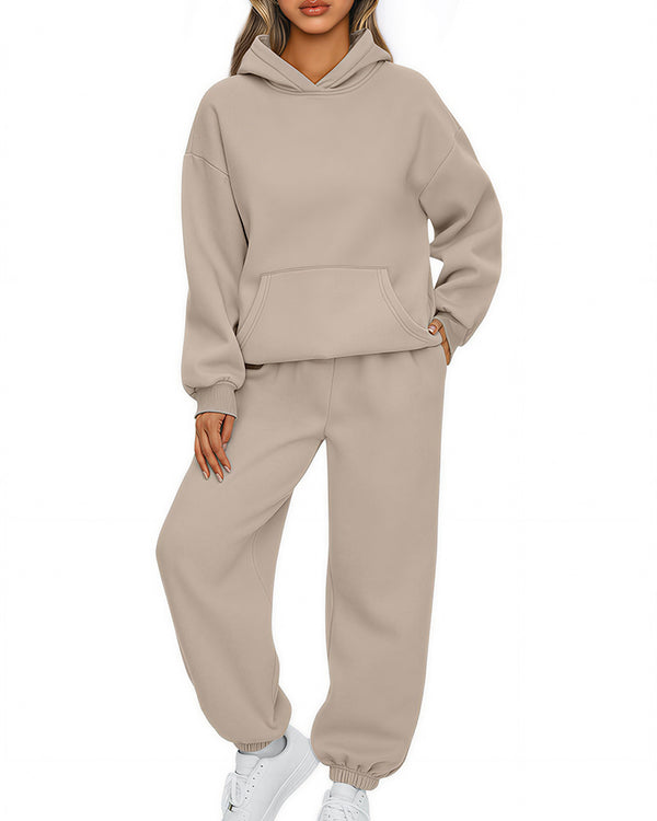 Curvvvy™ Oversized Hoodie & Jogger Lounge Set