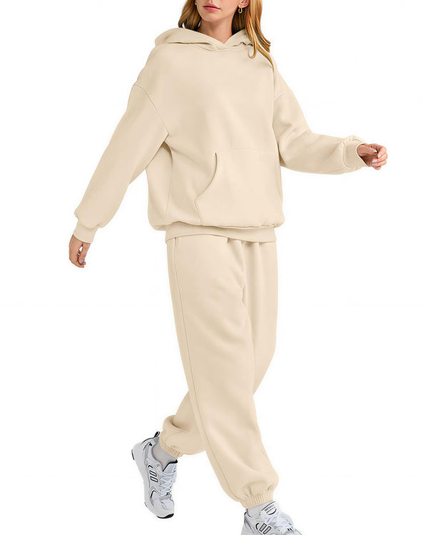 Curvvvy™ Oversized Hoodie & Jogger Lounge Set