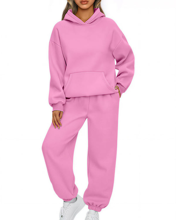 Curvvvy™ Oversized Hoodie & Jogger Lounge Set
