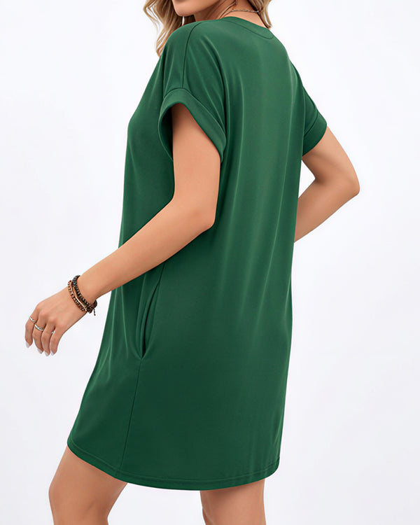 Curvvvy™ Vestido Camisero Maxi Vintage de Ante Sintético con Ribete de Encaje