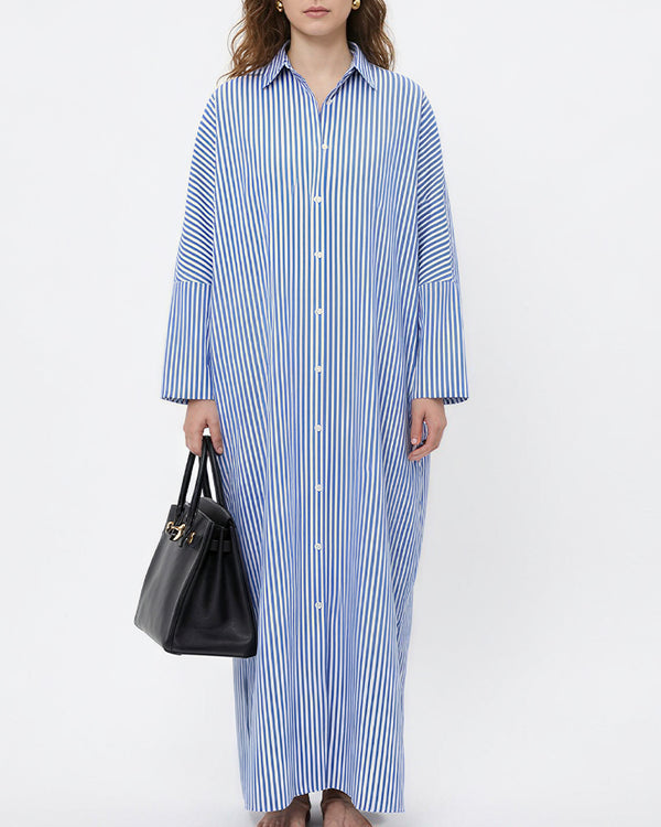 Curvvvy™ Ärmelloses Maxikleid aus PU-Leder mit Gürtel